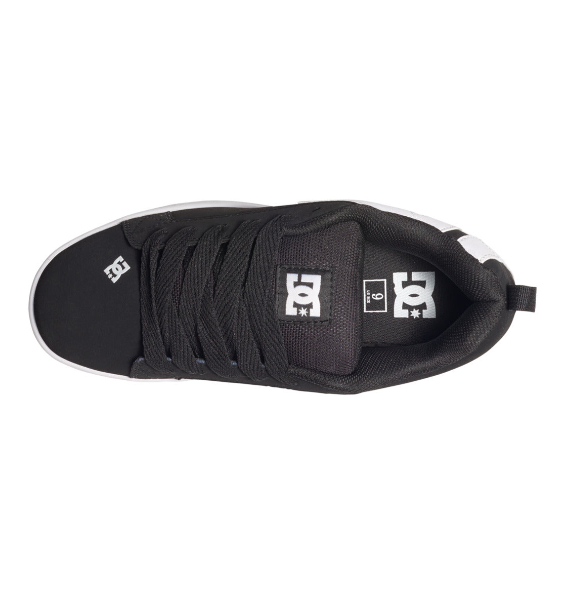 Men's Court Graffik Shoes - Black | DC Shoes