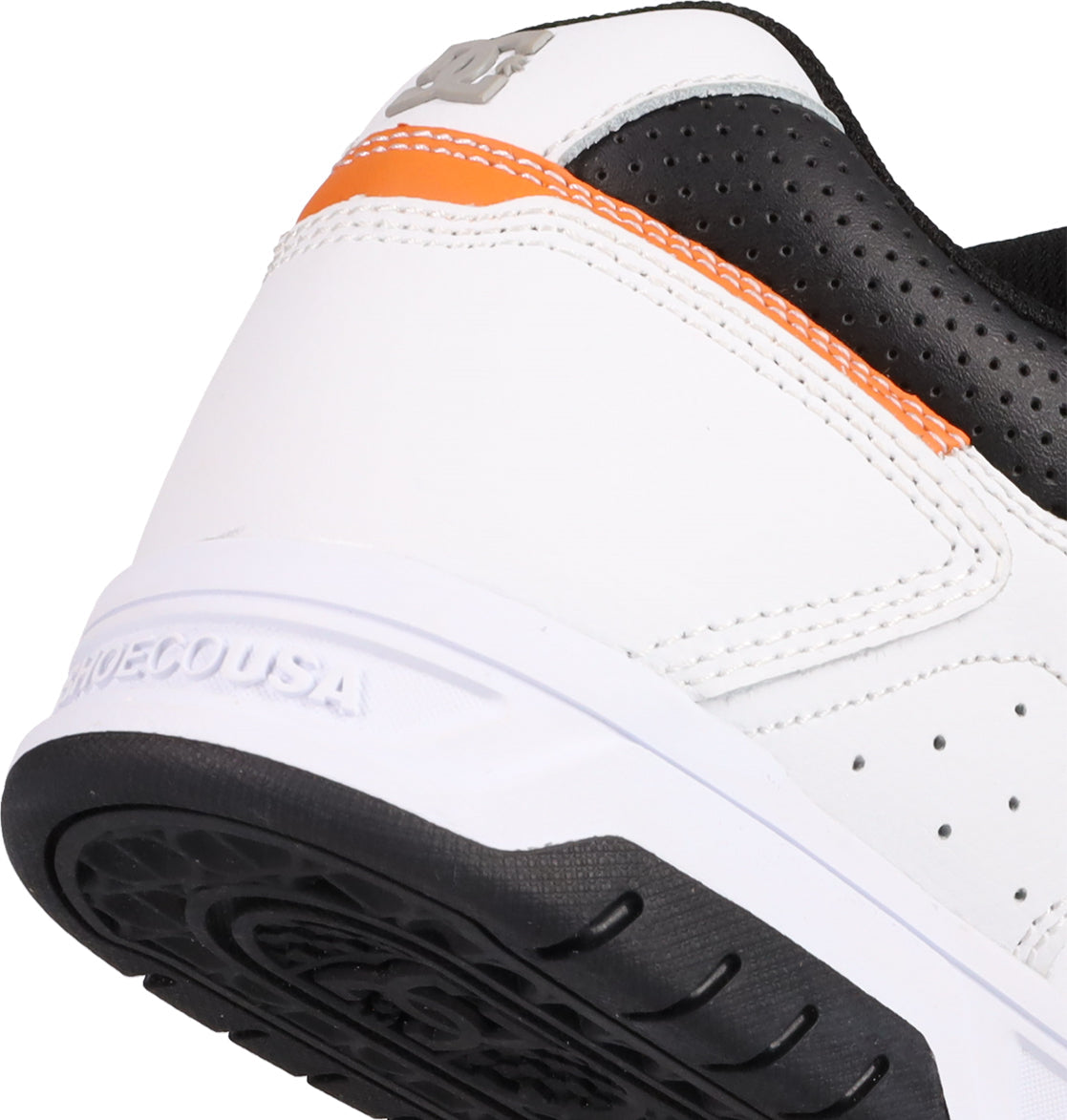 Men's Stag Shoes - White/Black/Orange | DC Shoes