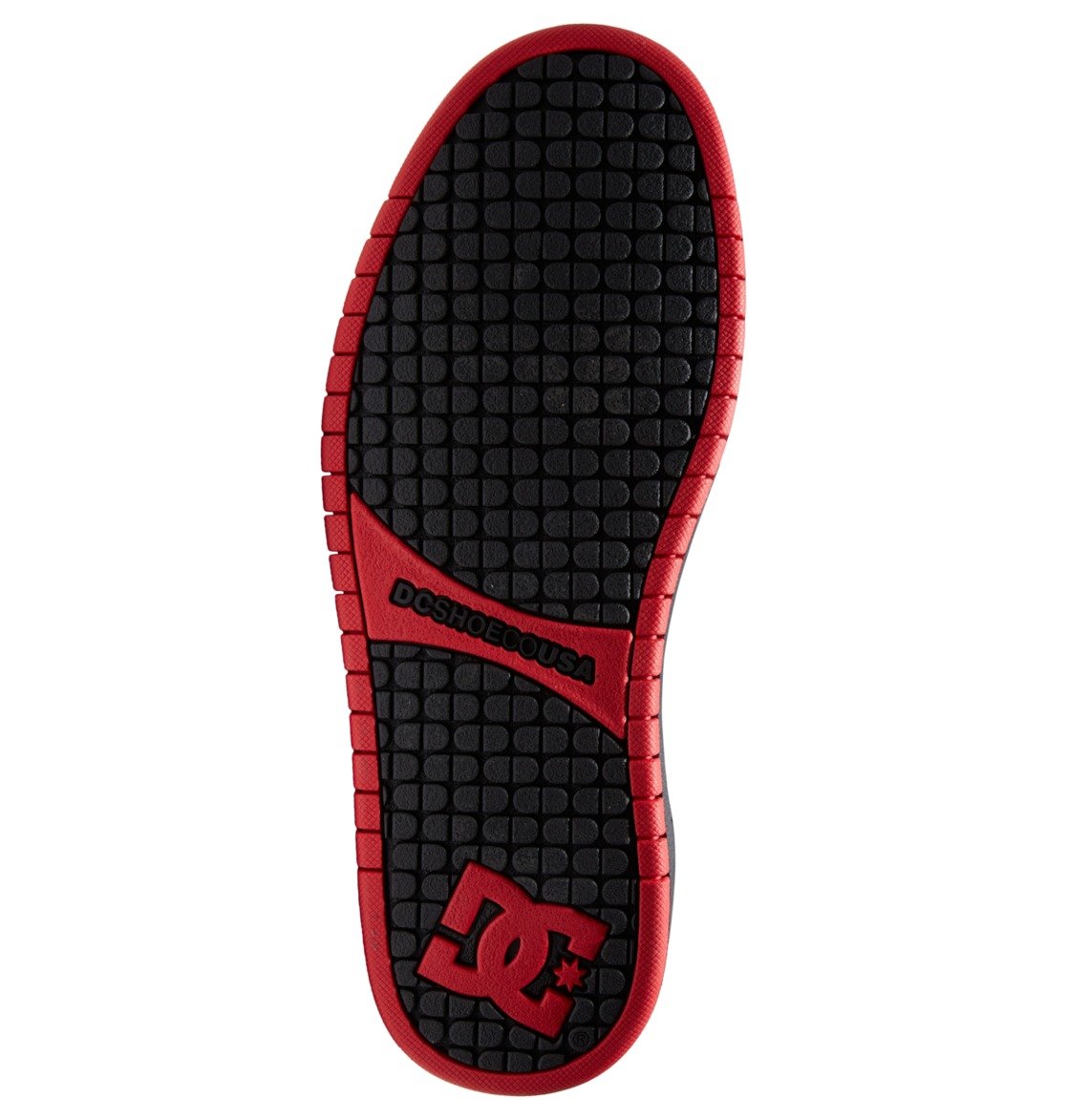 Men's Court Graffik Shoes - Black/Grey/Red | DC Shoes