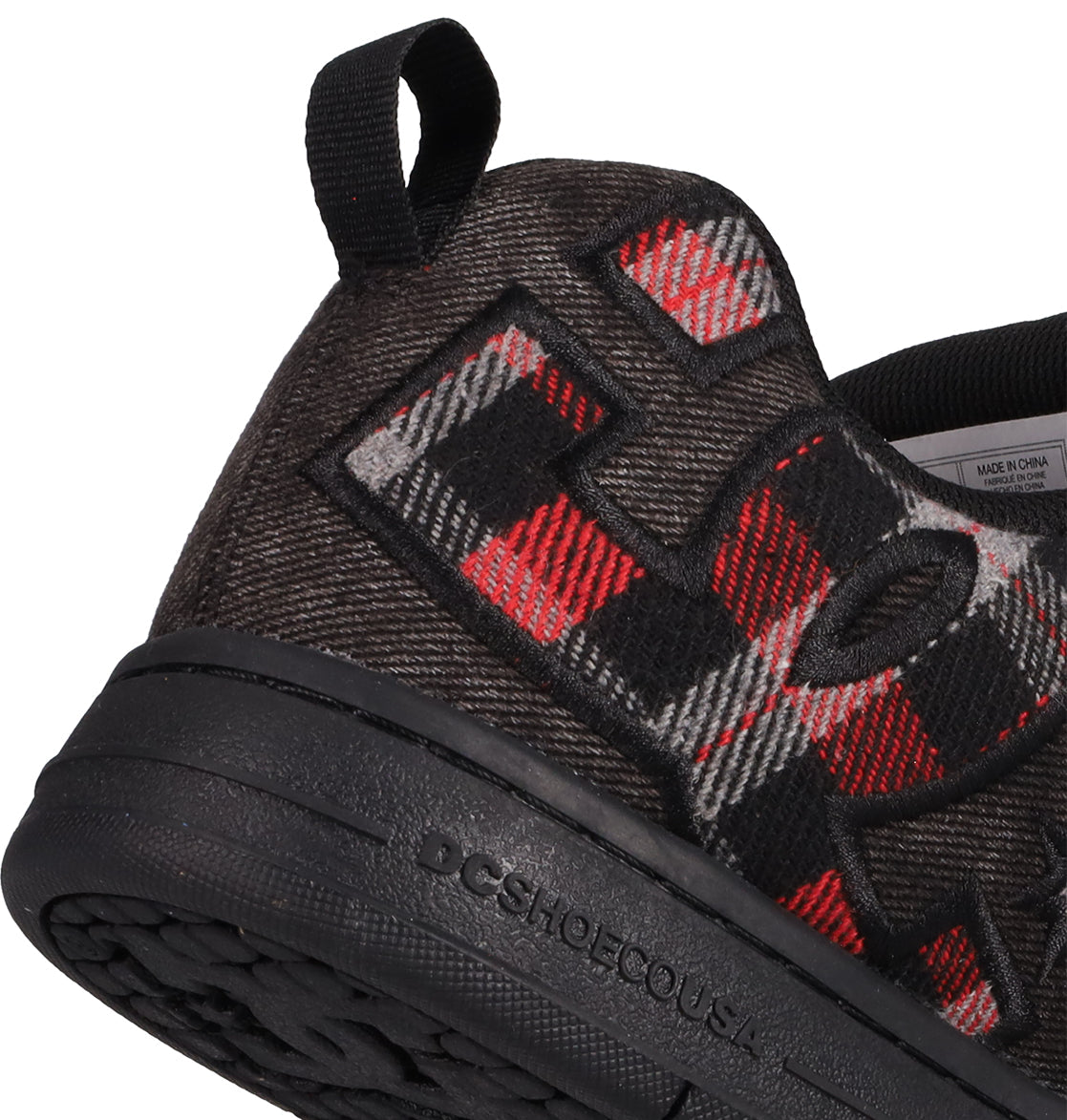 Men's Court Graffik SE Shoes - Black/Red | DC Shoes