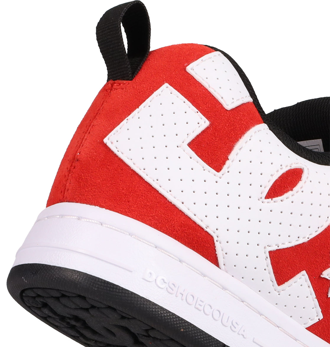 Men's Court Graffik SE Shoes - Red/White | DC Shoes