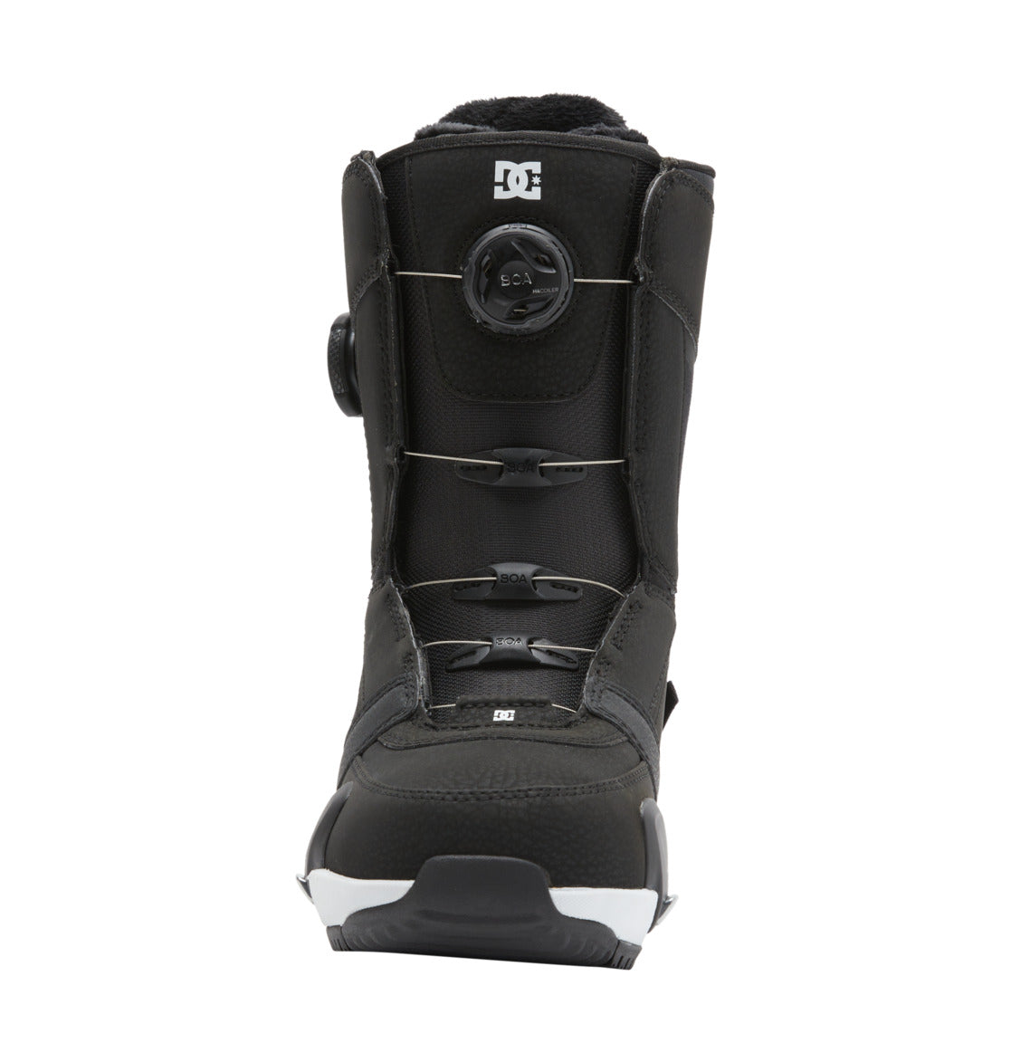 Women's Lotus Step On® Snowboard Boots - Black/White | DC Shoes