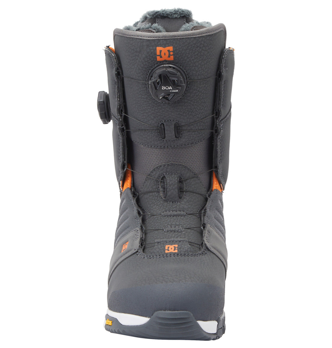 Men's Judge BOA® Snowboard Boots - Grey/Grey/Orange | DC Shoes