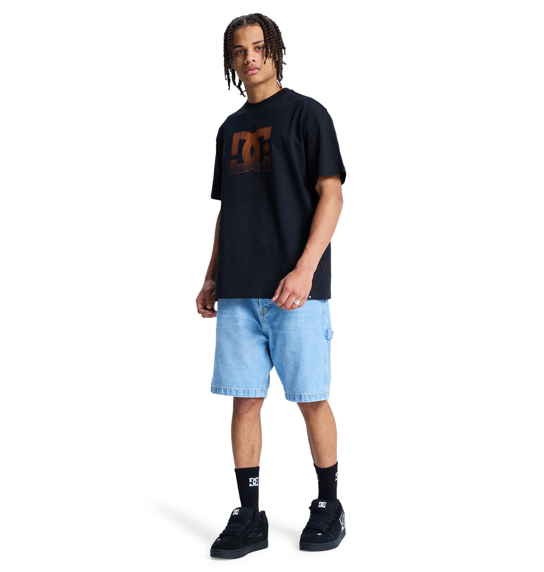 Men's DC Star Oxidized Heritage Short Sleeve Tees - Black | DC Shoes