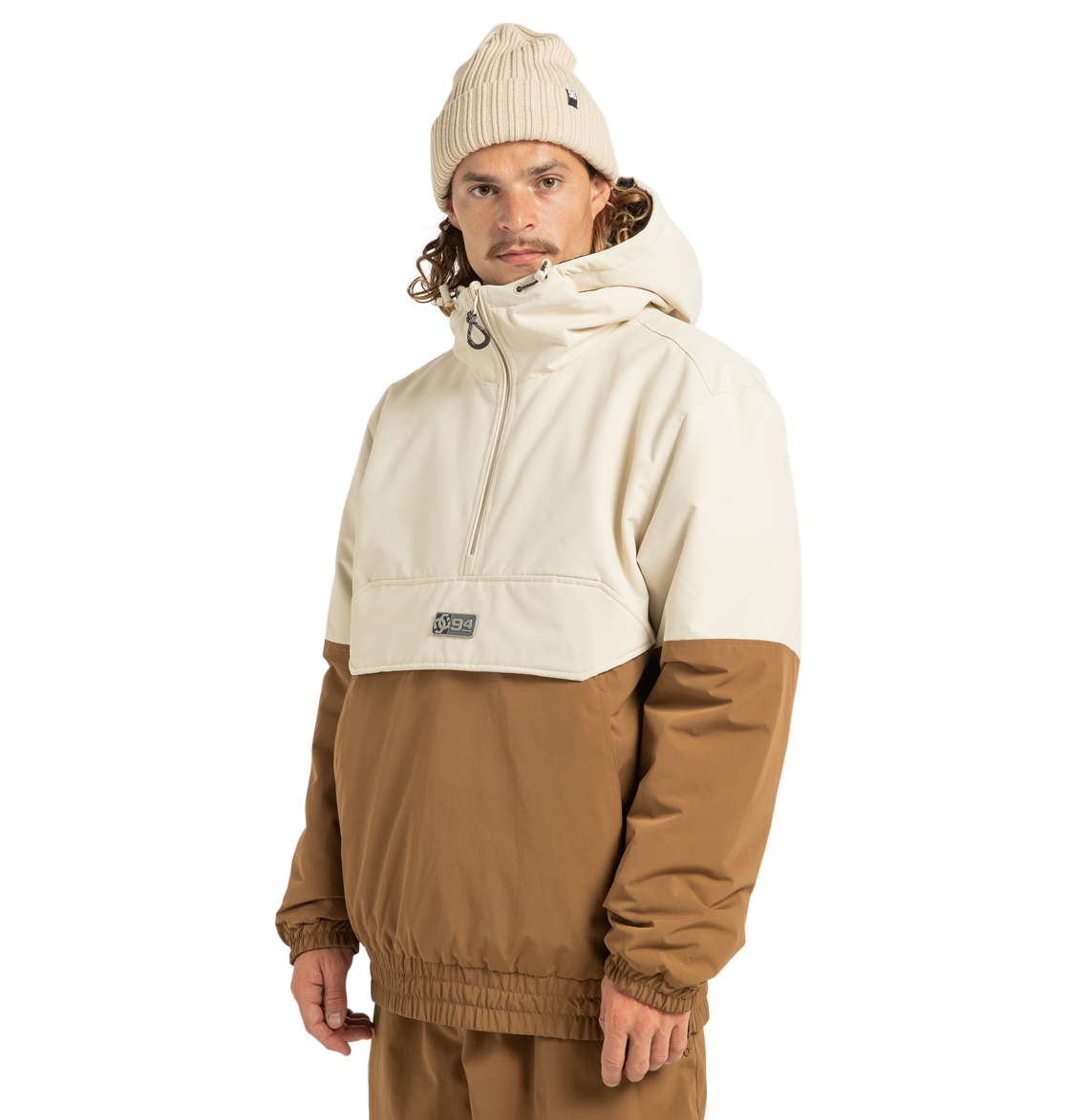 Unisex Nexus Reversible Insulated Anorak Jacket - Oatmeal | DC Shoes