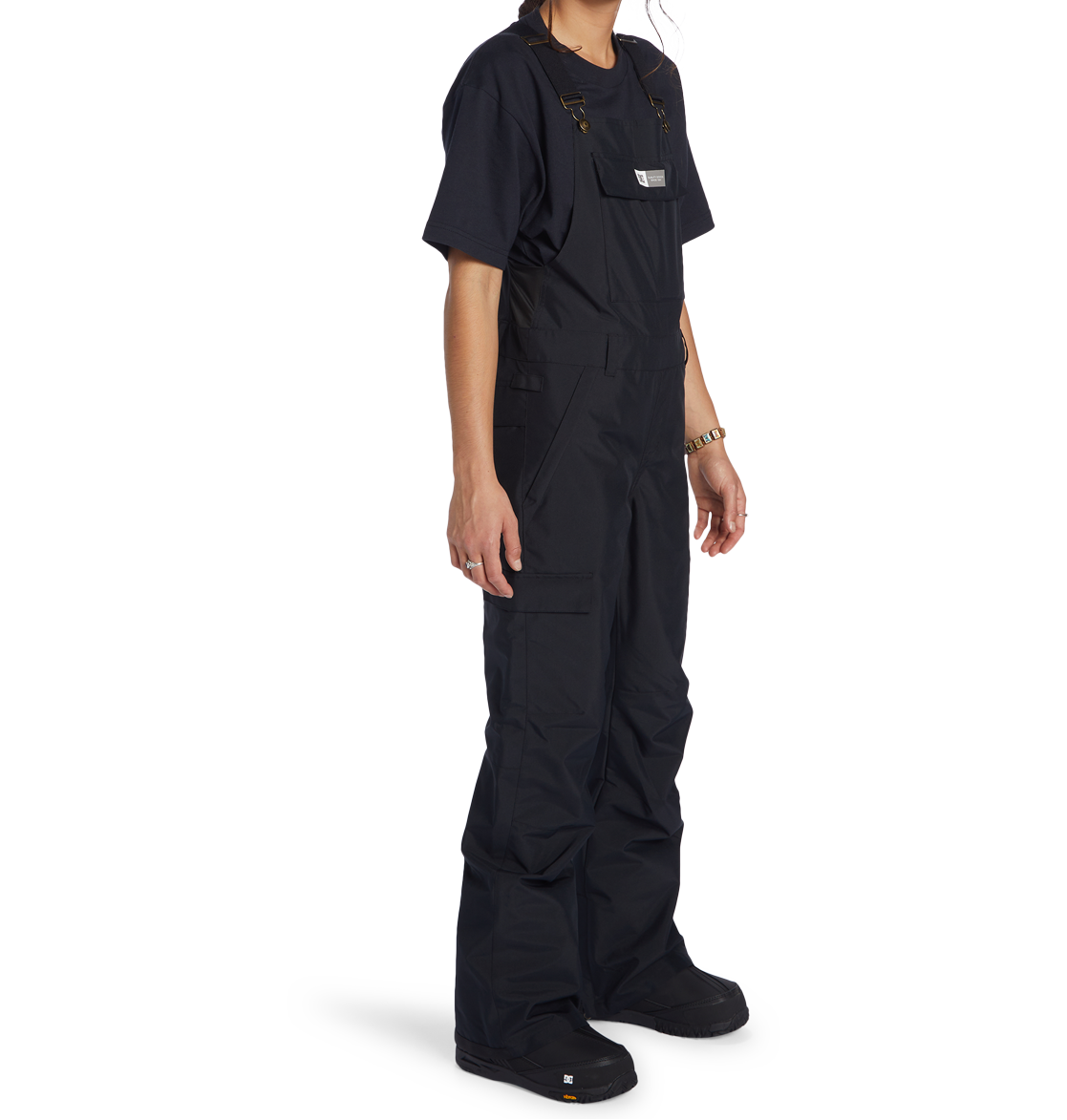 Women's Valiant Bib - Black | DC Shoes