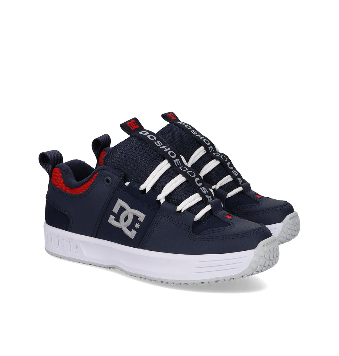 Men's Lynx OG Skate Shoes - Navy/Red | DC Shoes