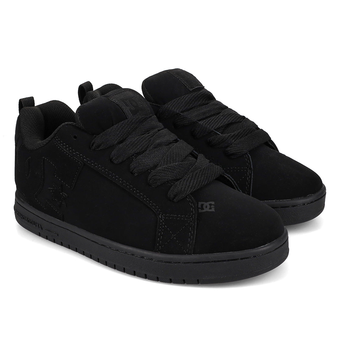 Men's Court Graffik Shoes - Black/Black/Black | DC Shoes