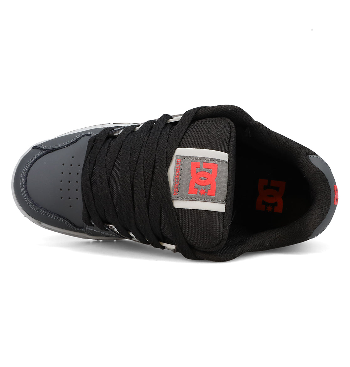 Men's Stag Shoes - Grey/Black/Red | DC Shoes
