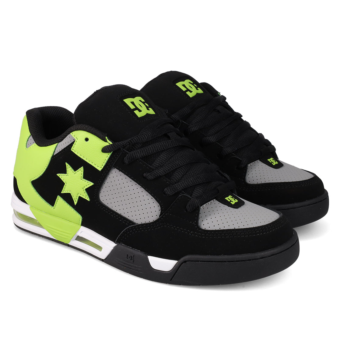 Men's Command Shoes - Black/Grey/Green | DC Shoes