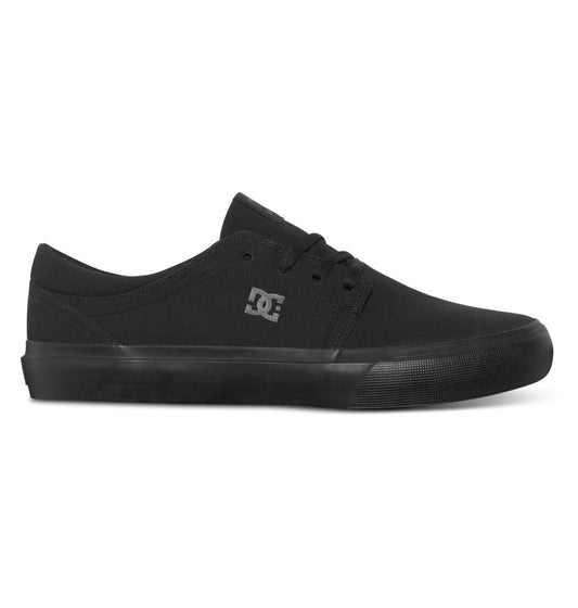 Men's Trase Canvas Shoes - Black/Black/Black | DC Shoes