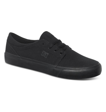 Men's Trase Canvas Shoes - Black/Black/Black | DC Shoes