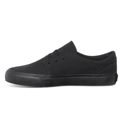 Men's Trase Canvas Shoes - Black/Black/Black | DC Shoes