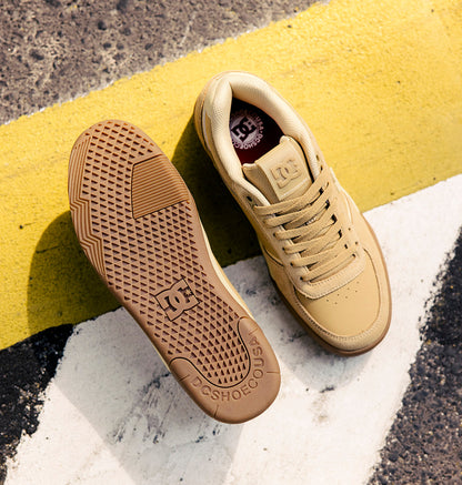 Men's Fractal Skate Shoes - Tan/Gum | DC Shoes