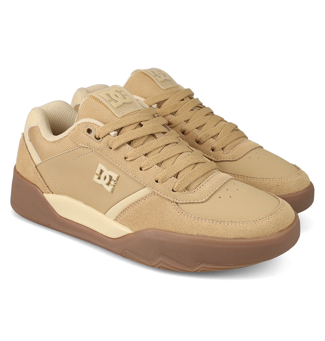 Men's Fractal Skate Shoes - Tan/Gum | DC Shoes