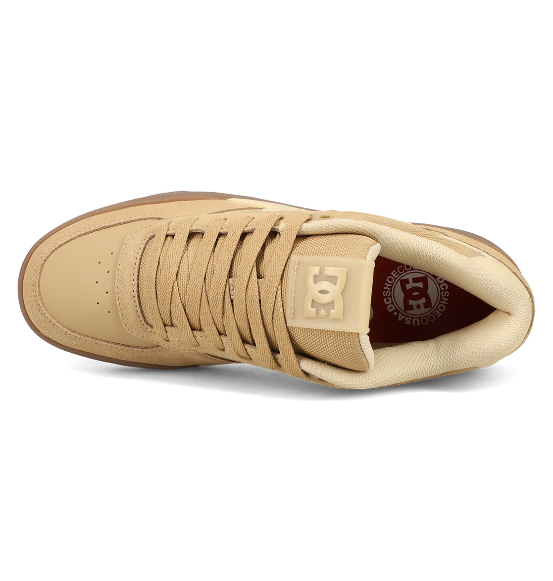 Men's Fractal Skate Shoes - Tan/Gum | DC Shoes