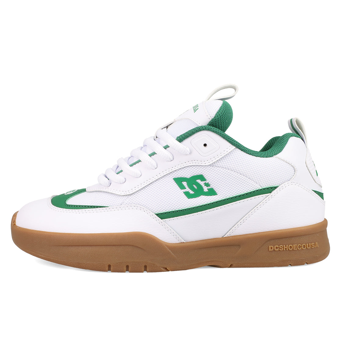 Men's JS-2 Shanahan Pro Skate Shoes - White/Green/Gum | DC Shoes