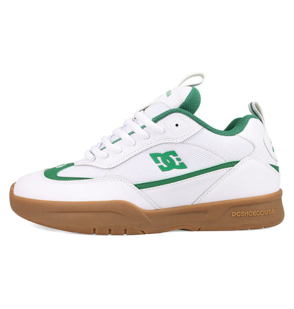 Men's JS-2 Shanahan Pro Skate Shoes - White/Green/Gum | DC Shoes