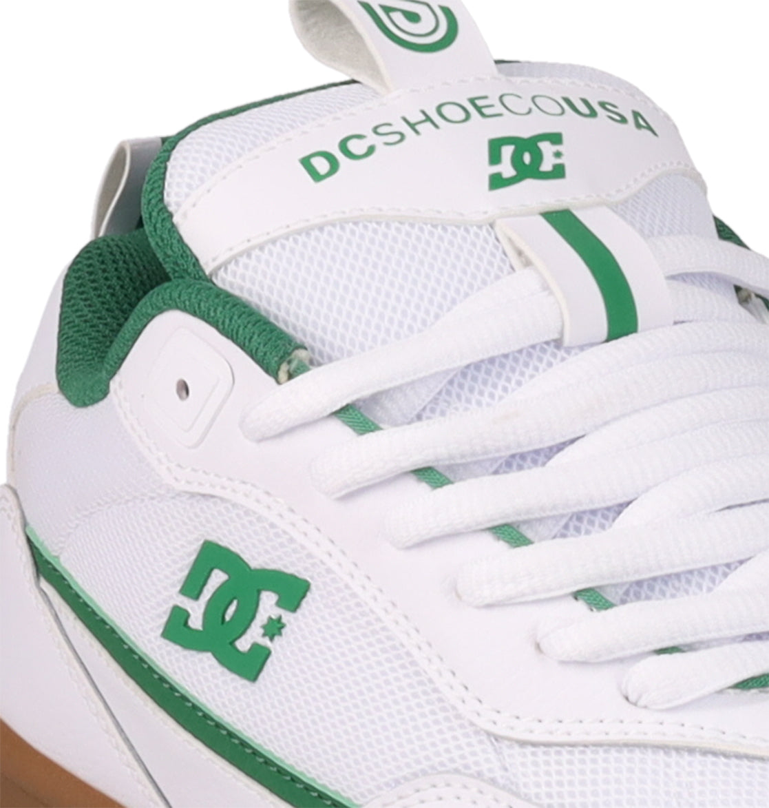 Men's JS-2 Shanahan Pro Skate Shoes - White/Green/Gum | DC Shoes