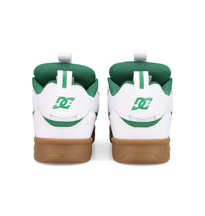 Men's JS-2 Shanahan Pro Skate Shoes - White/Green/Gum | DC Shoes