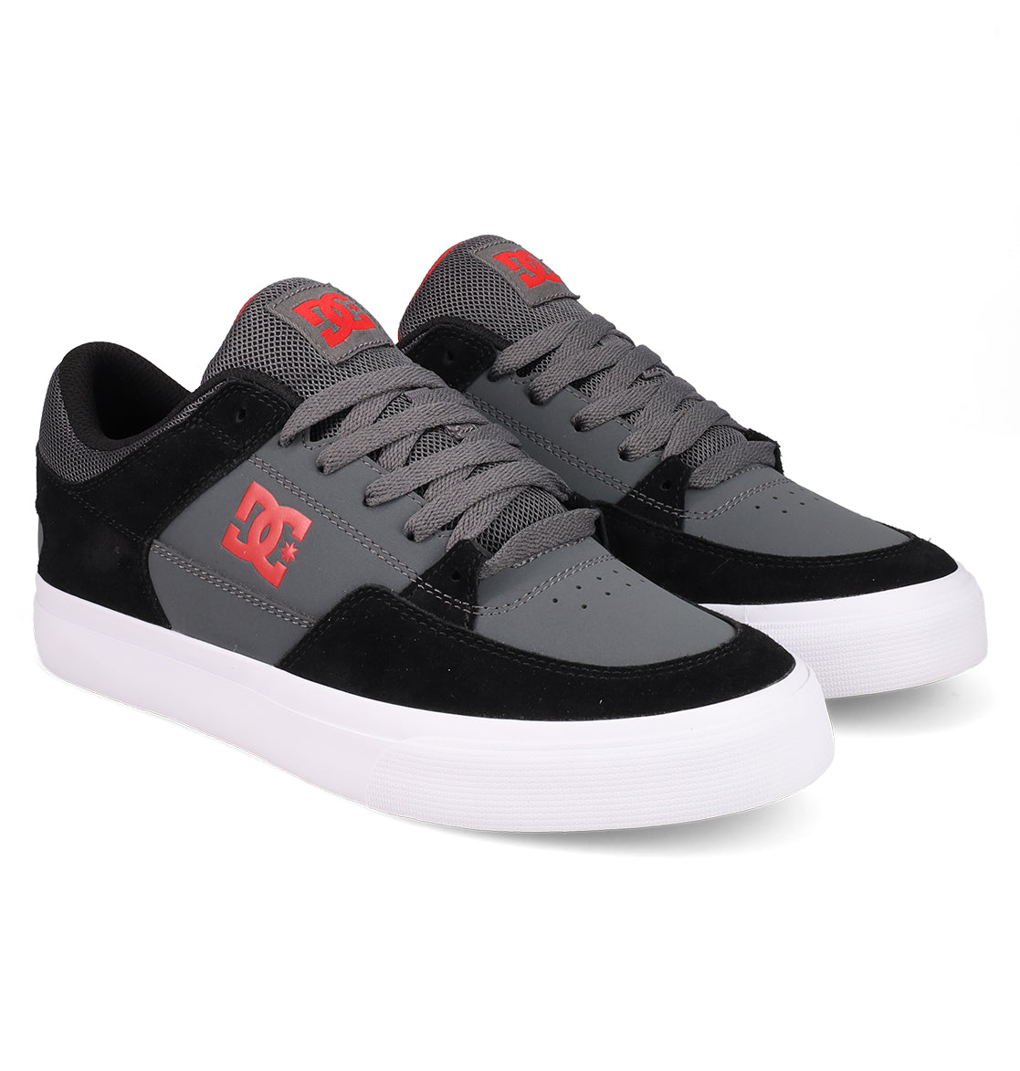 Men's Onyx Shoes - Dark Grey/Black/Red | DC Shoes