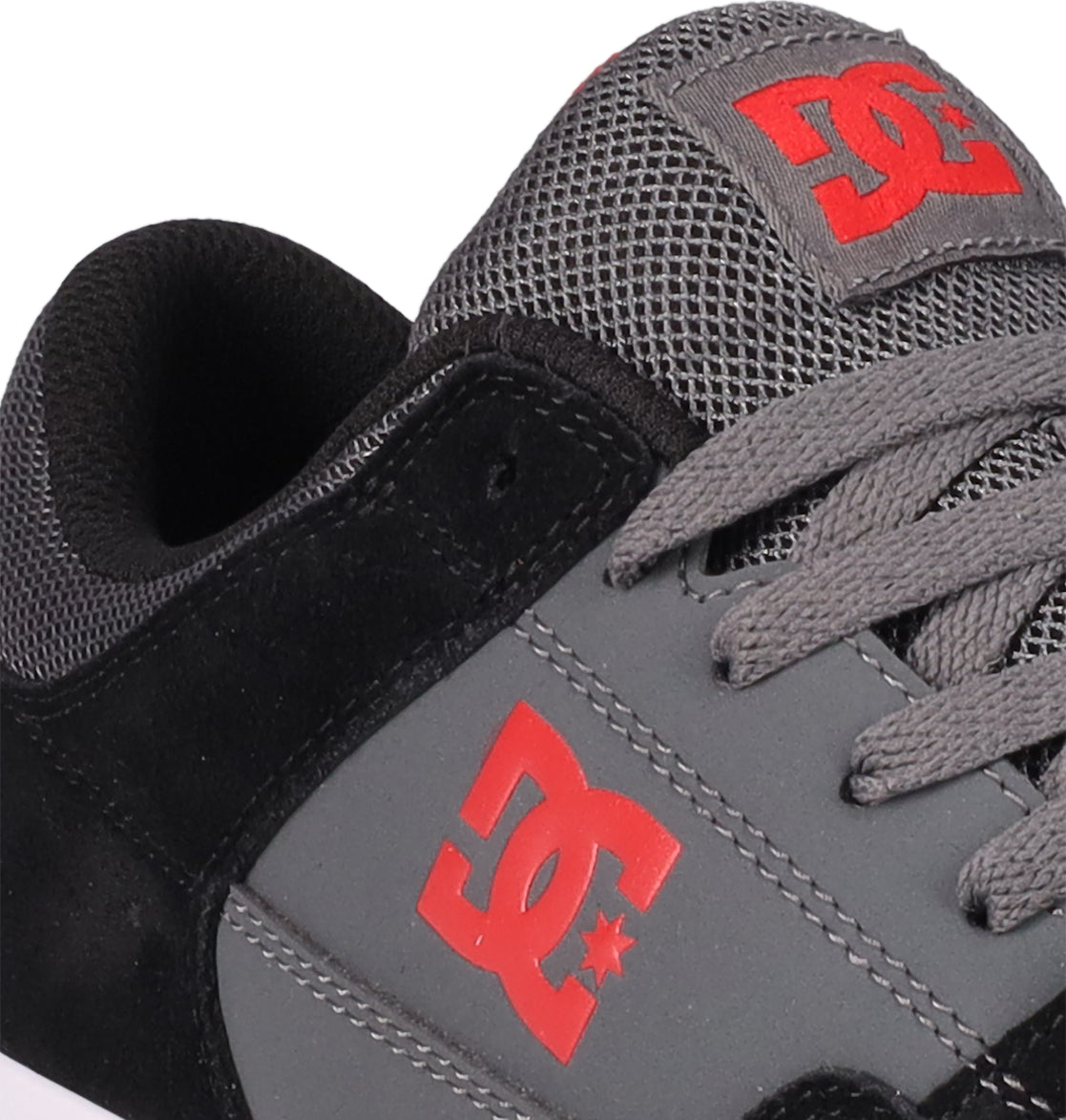 Men's Onyx Shoes - Dark Grey/Black/Red | DC Shoes