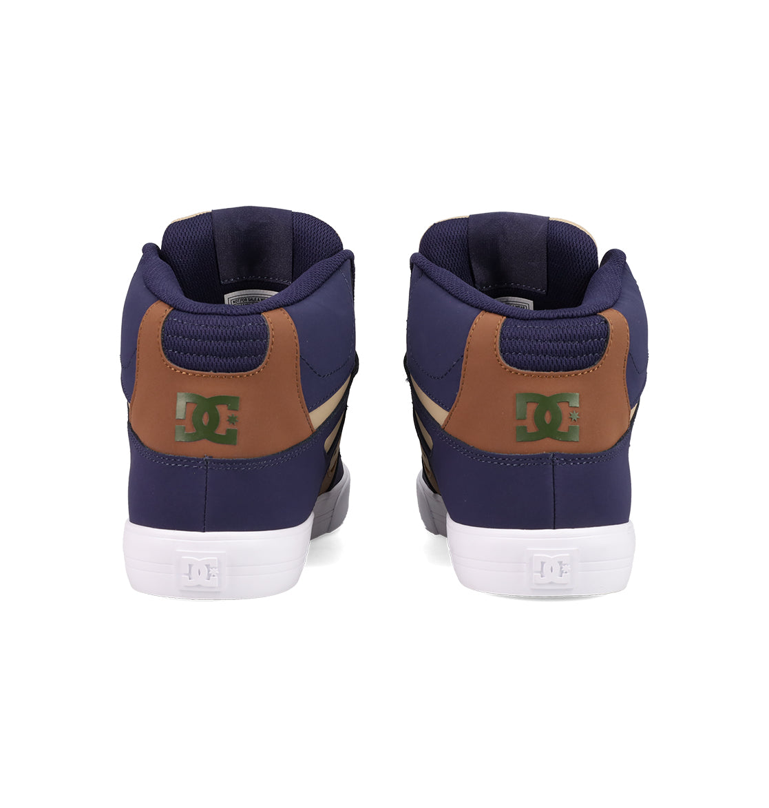 Men's Pure High Top WC Shoes - Navy/Tan/Brown | DC Shoes