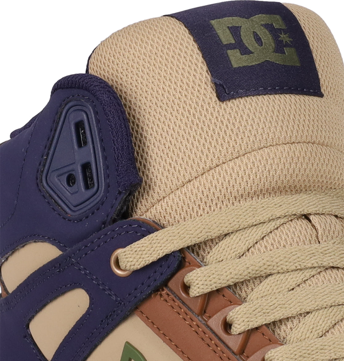 Men's Pure High Top WC Shoes - Navy/Tan/Brown | DC Shoes