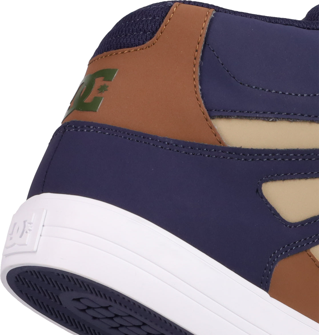 Men's Pure High Top WC Shoes - Navy/Tan/Brown | DC Shoes