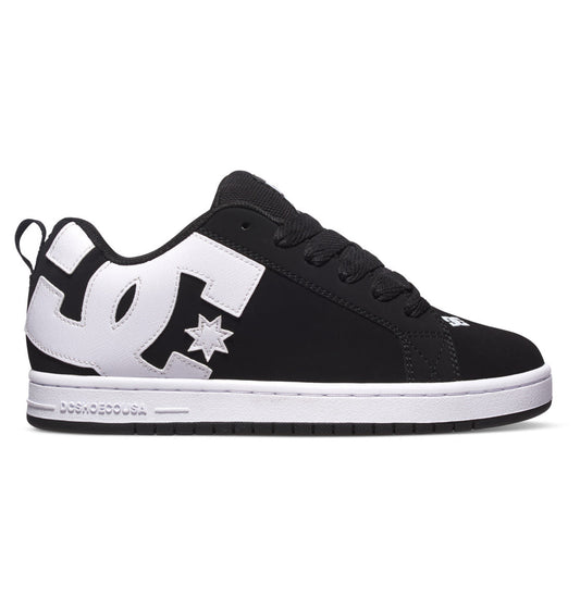 Men's Court Graffik Shoes - Black | DC Shoes