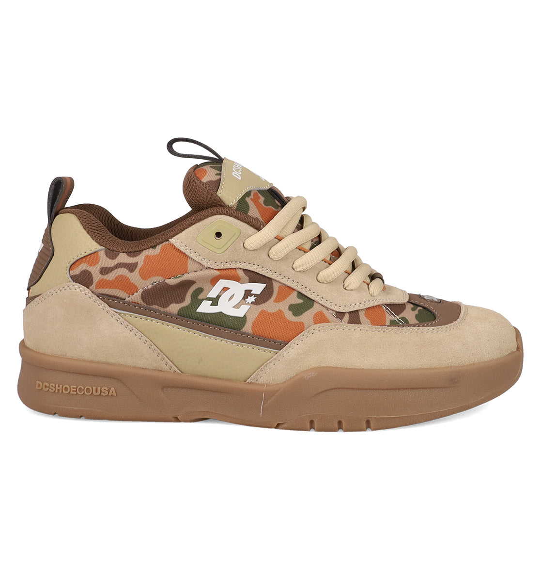 Men's JS 2 Shoes - Tan/Camo/Gum | DC Shoes