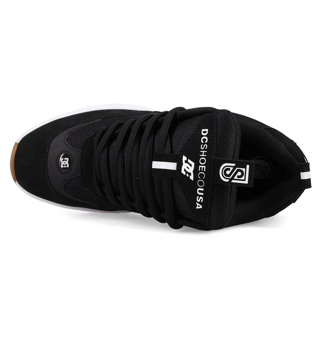 Men's JS-2 Shanahan Pro Skate Shoes - Black/White/Gum | DC Shoes