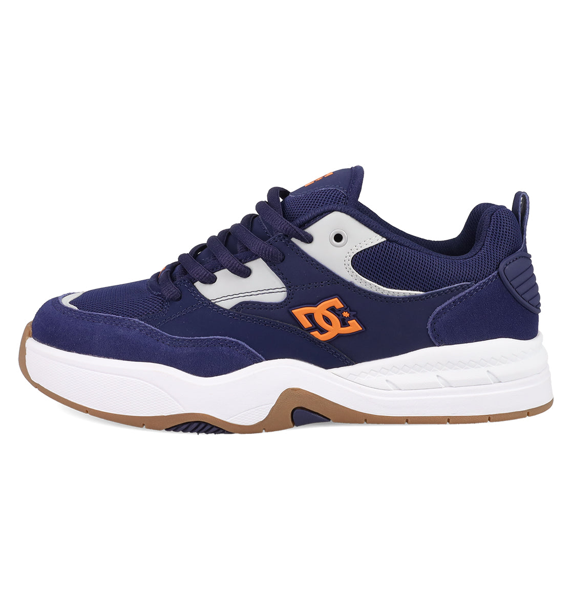 Men's DC Ascend Skate Shoes - Navy/Grey/Orange | DC Shoes
