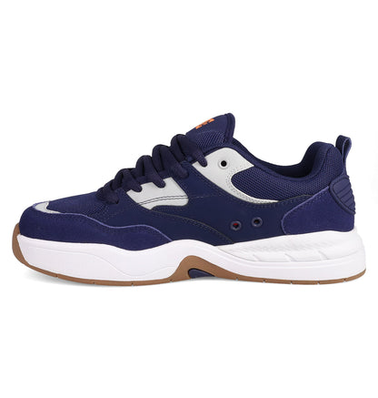 Men's DC Ascend Skate Shoes - Navy/Grey/Orange | DC Shoes