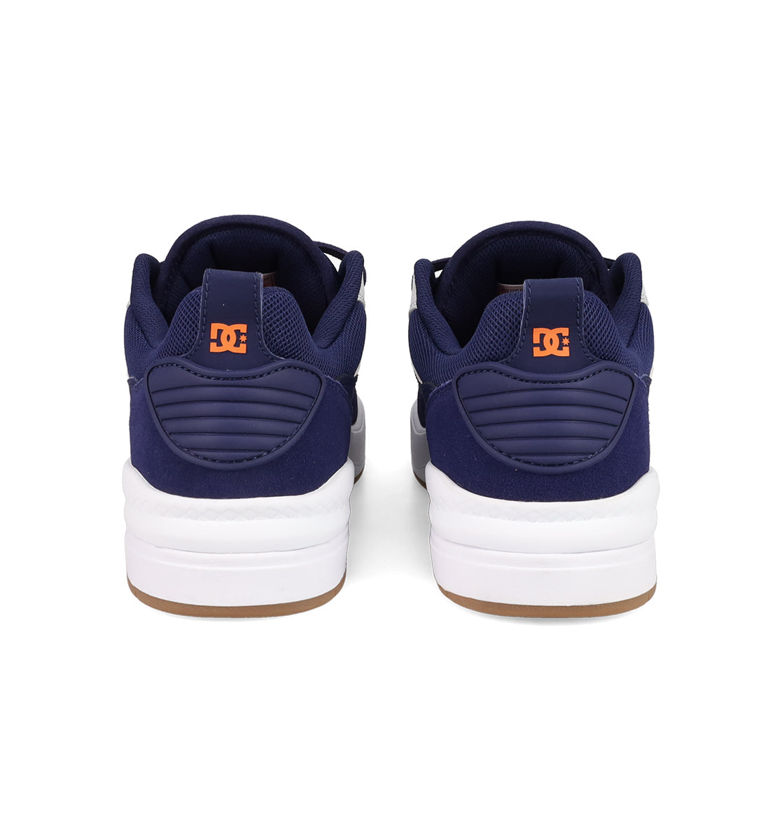Men's DC Ascend Skate Shoes - Navy/Grey/Orange | DC Shoes