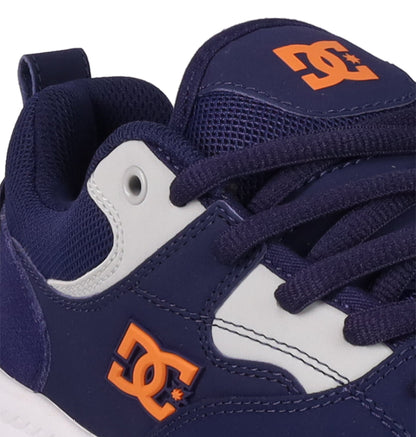 Men's DC Ascend Skate Shoes - Navy/Grey/Orange | DC Shoes