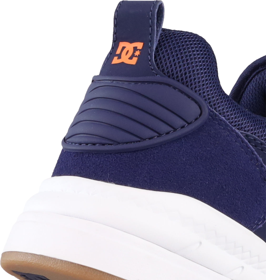 Men's DC Ascend Skate Shoes - Navy/Grey/Orange | DC Shoes