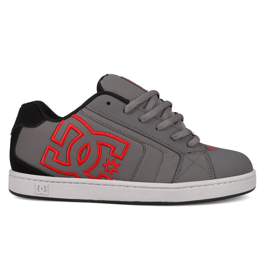 Men's Net Shoes - Gray/Red | DC Shoes