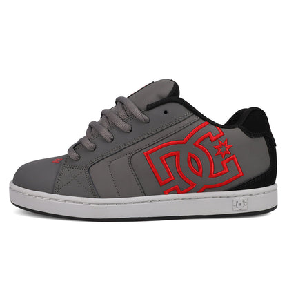 Men's Net Shoes - Gray/Red | DC Shoes