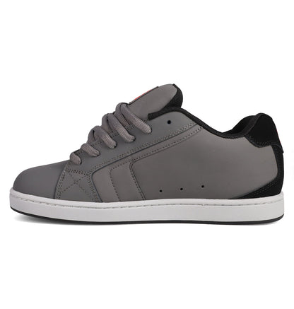 Men's Net Shoes - Gray/Red | DC Shoes