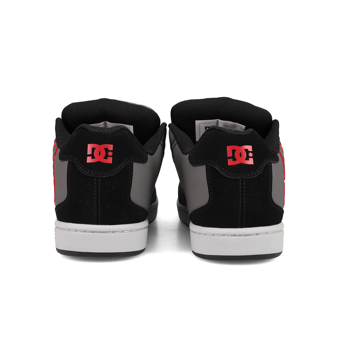 Men's Net Shoes - Gray/Red | DC Shoes