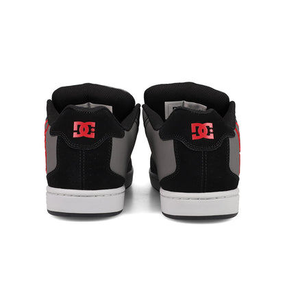 Men's Net Shoes - Gray/Red | DC Shoes