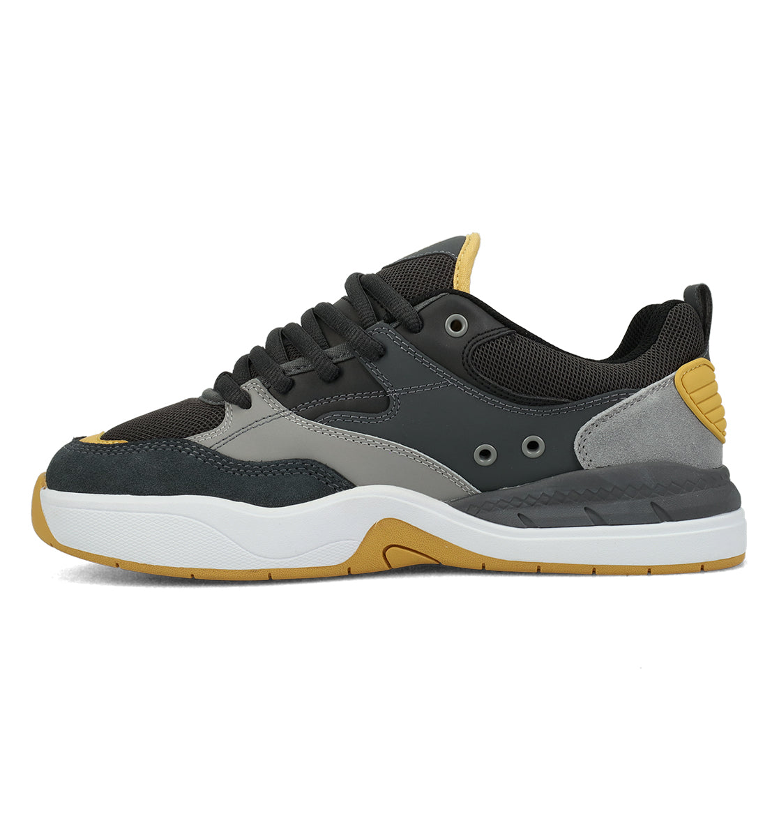 Men's Ascend Skate Shoes - Black/Grey/Tan | DC Shoes