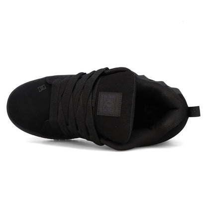 Men's Court Graffik Beveled Shoes - Black/Grey | DC Shoes