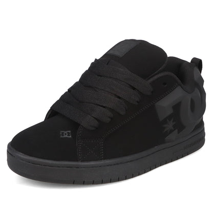 Men's Court Graffik Beveled Shoes - Black/Grey | DC Shoes