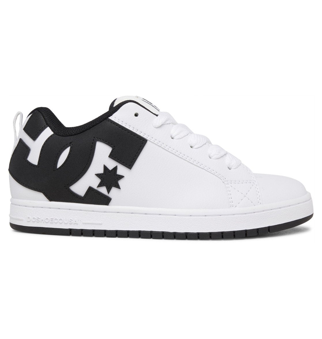 Men's Court Graffik Shoes - White/Black/Black | DC Shoes