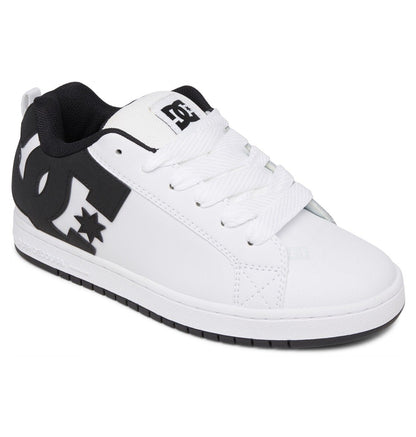 Men's Court Graffik Shoes - White/Black/Black | DC Shoes