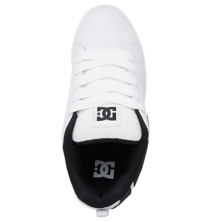Men's Court Graffik Shoes - White/Black/Black | DC Shoes