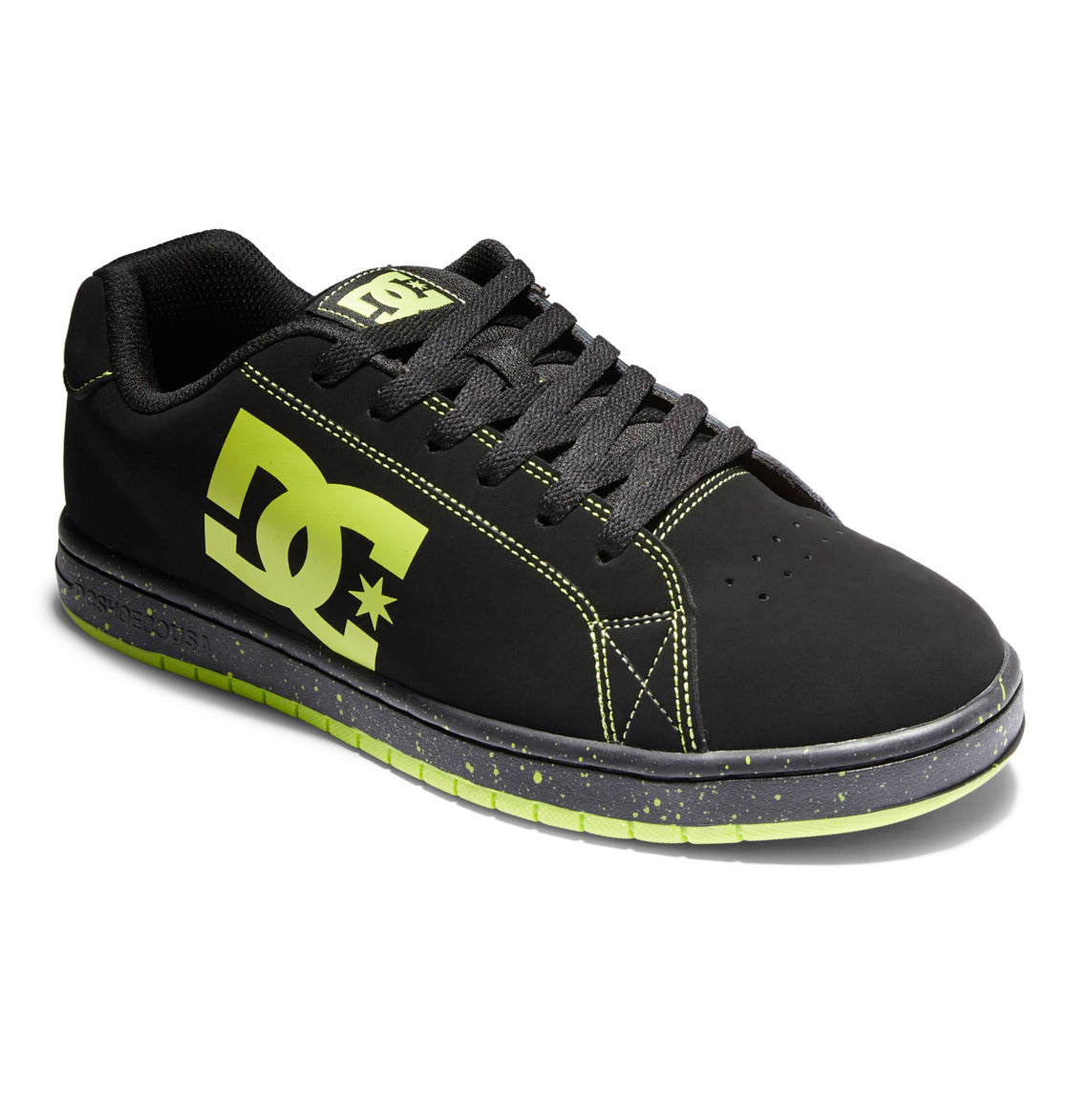 Men's Gaveler Shoes - Black/Lime Green | DC Shoes