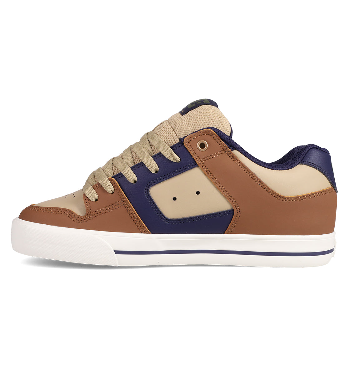 Men's Pure Shoes - Brown/Navy/Tan | DC Shoes
